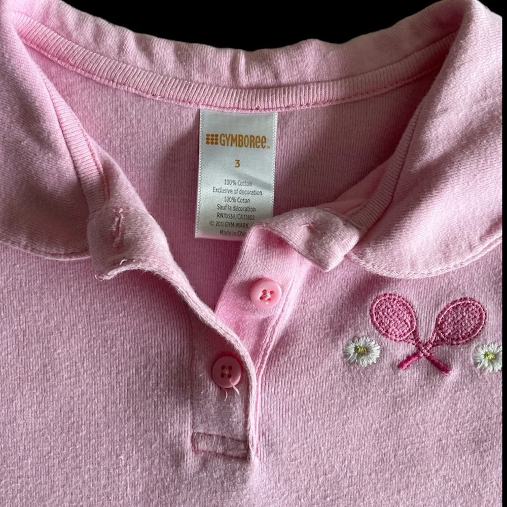 Gymboree Pink Ruffle Tennis Dress
